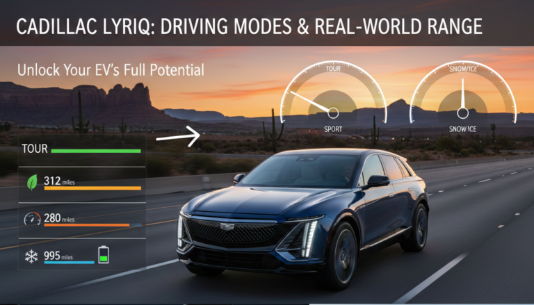 Do the Driving Modes in Cadillac Lyriq Offer