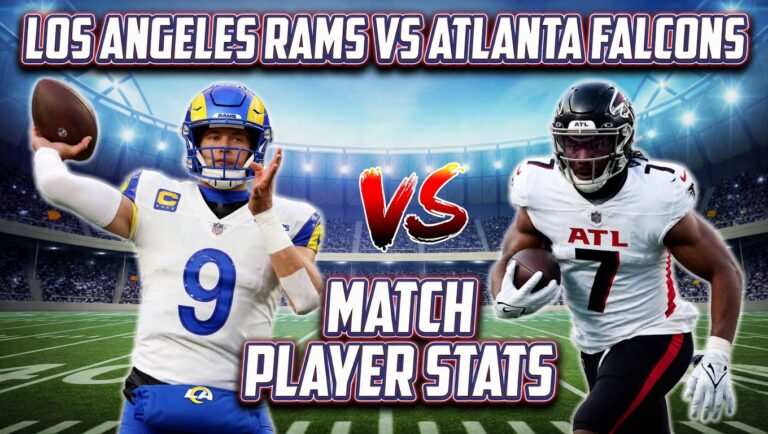 Los Angeles Rams vs Atlanta Falcons Player Stats